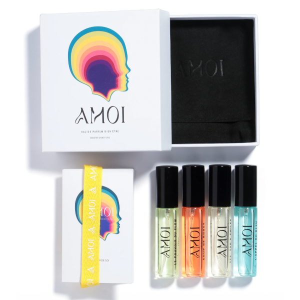 AMOI Eau De Parfum Bien Etre Booster D'Emotions Kit Discovery Set 4 x10ML AMOI Eau De Parfum Bien Etre Booster D'Emotions Kit Discovery Set 4 x10ML